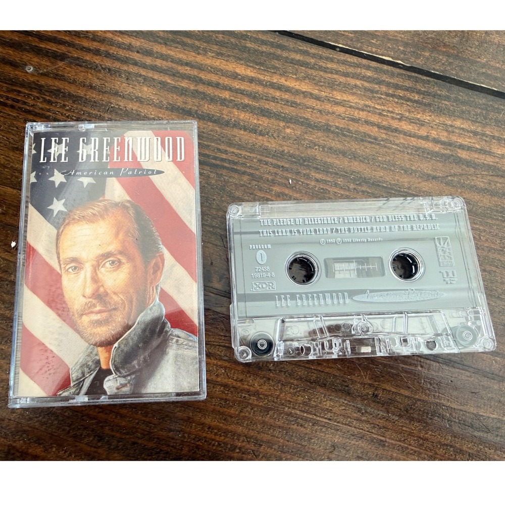 Lee Greenwood American Patriot Cassette Tape – Great Condition‎